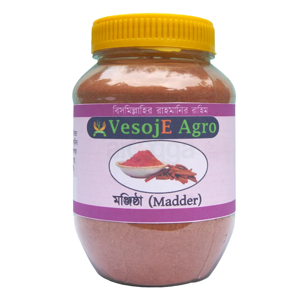 VesojE Agro Manjistha/Madder Powder (মঞ্জিষ্ঠা গুড়া) 100gm