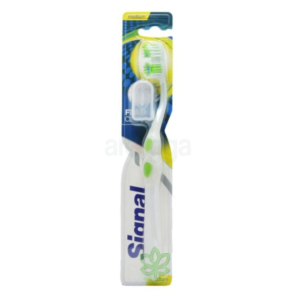 Signal Flexi Clean Medium Toothbrush with a Cap