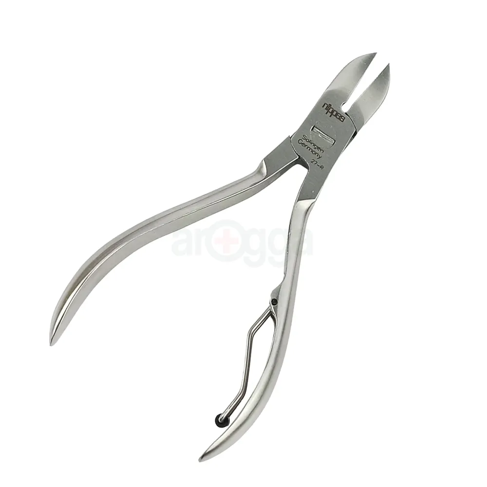 Nippes Solingen Nail Nipper 27R – Straight Stainless Steel Nail Nipper 12cm (Made in Germany)
