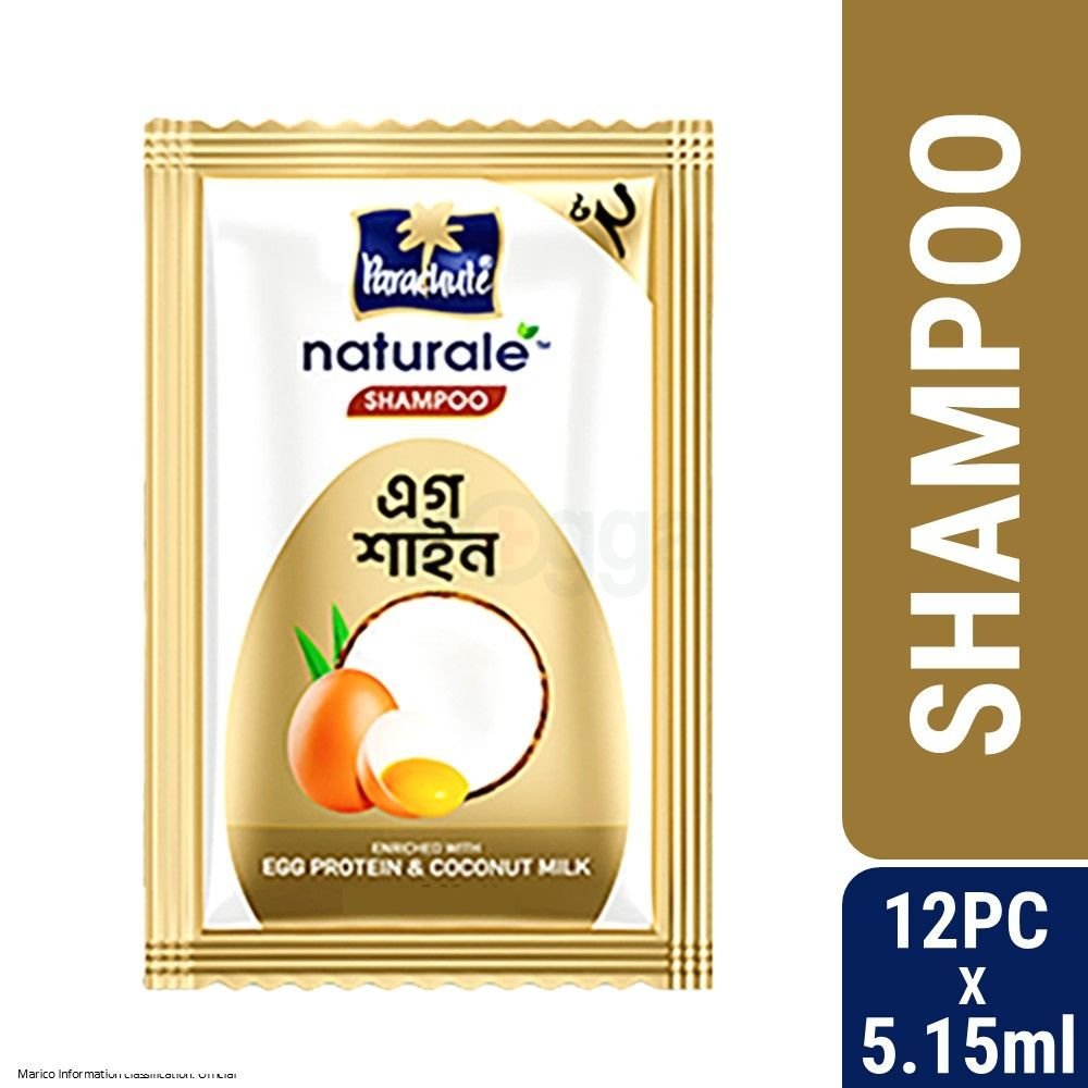 Parachute Egg Shine Shampoo (5.15ml X 12 pcs)