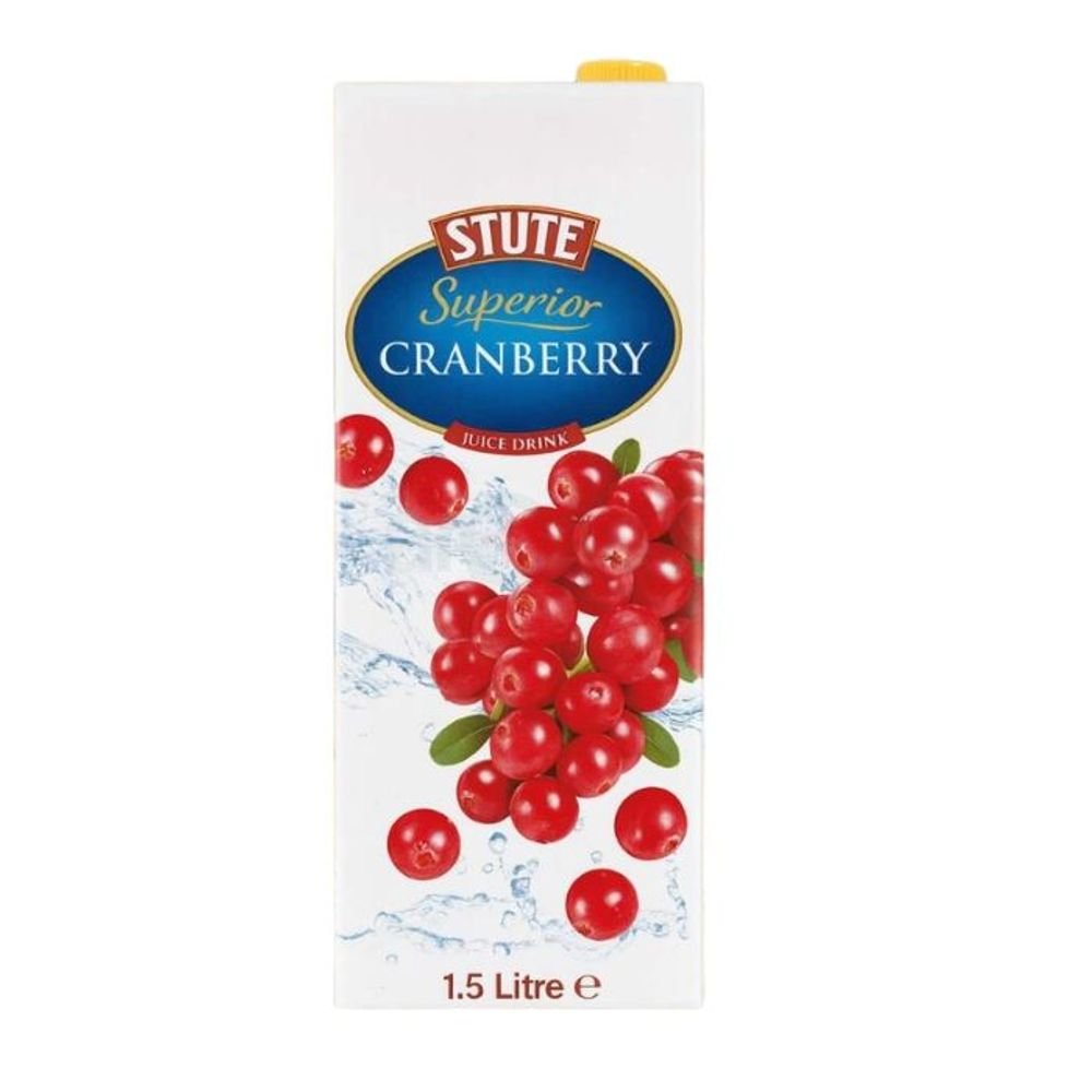 Stute Superior Cranberry Juice 1.5 Litter