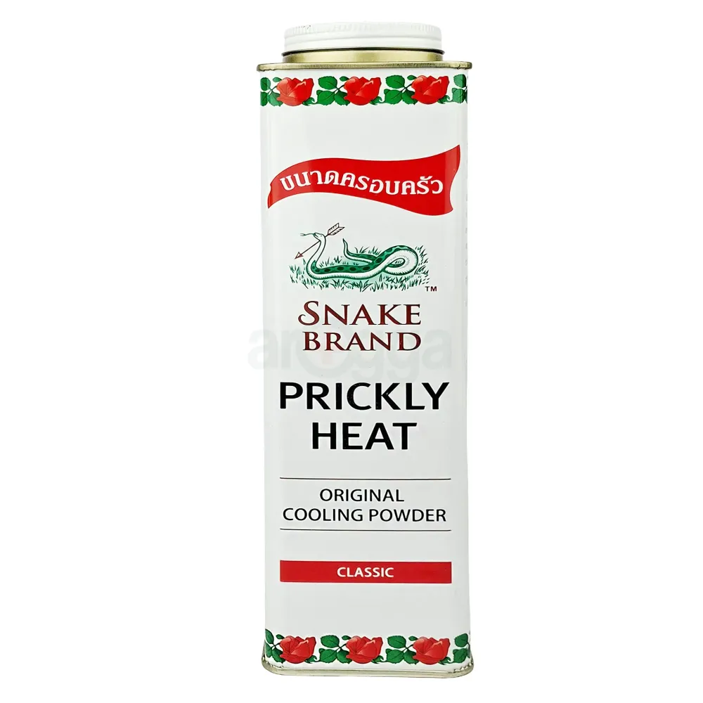Snake Brand Prickly Heat Original Cooling Powder Classic Scent 420gm