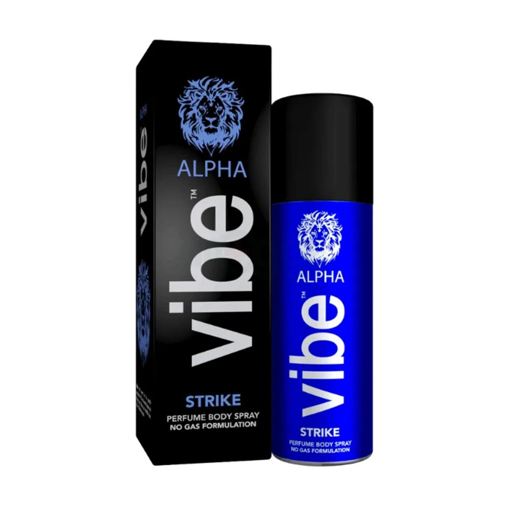 Vibe Alpha No gas formulation with long lasting Fragrances