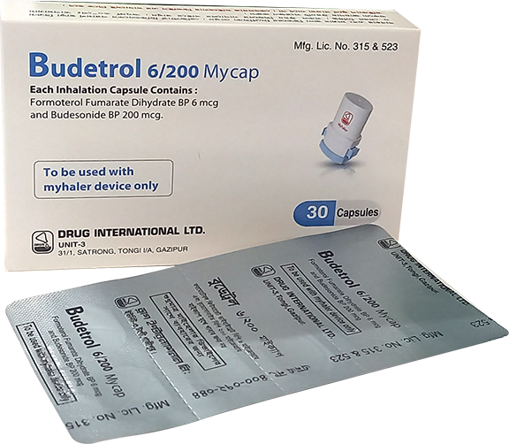 Budetrol 6/100 Mycap