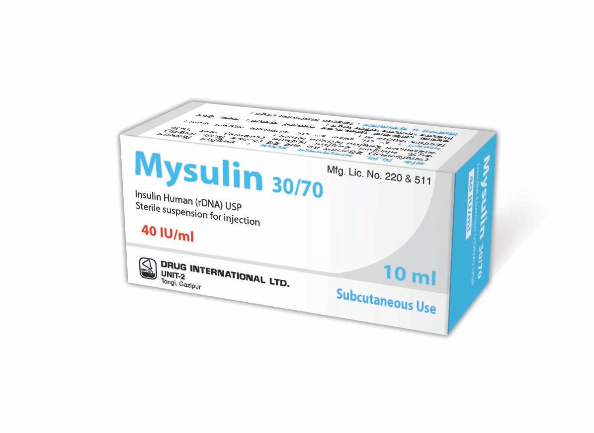 Mysulin 30/70 Injection