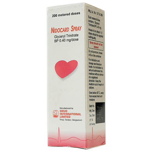 Nidocard 400 mcg/spray