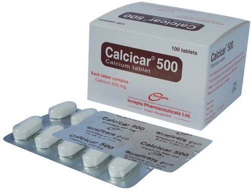 Calcicar 500 mg
