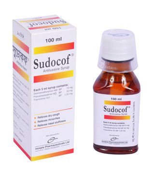 Sudokof (20 mg+10 mg+2.5 mg)/5 ml