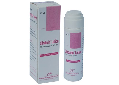 Clindacin lotion