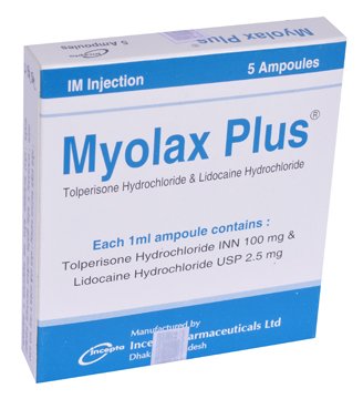 Myolax Plus (100 mg+2.5 mg)/ml