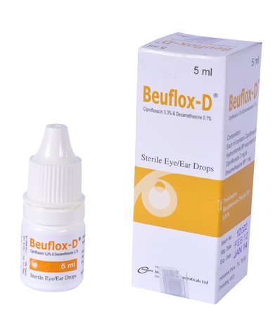 Beuflox-D Eye/Ear Drops