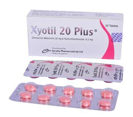Xyotil Plus 20 mg+12.5 mg
