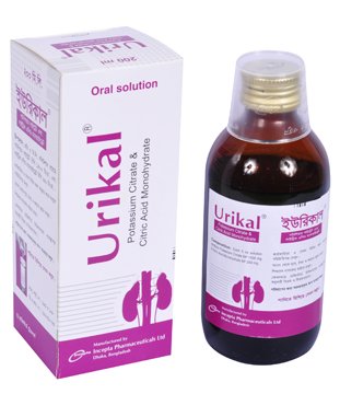 Urikal (1500 mg+250 mg)/5 ml