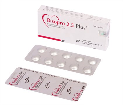 Bisopro Plus 2.5 mg+6.25 mg