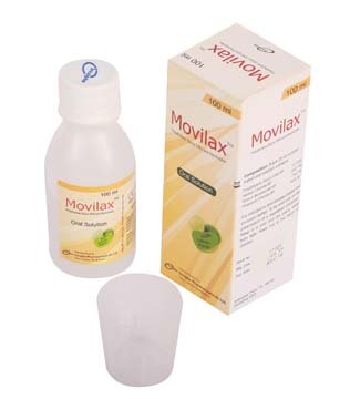 Movilax (13.125 gm+350.7 mg+178.5 mg+46.6 mg)/25 ml