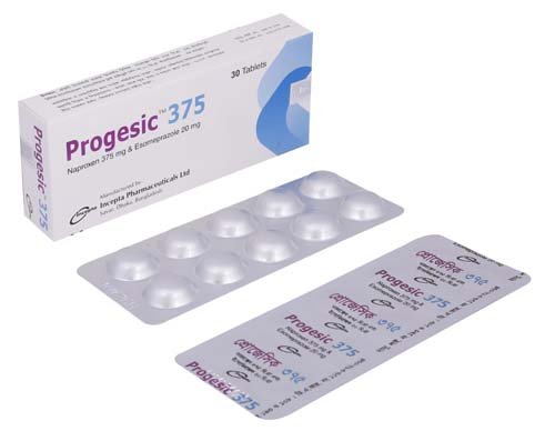 Progesic 500 mg+20 mg