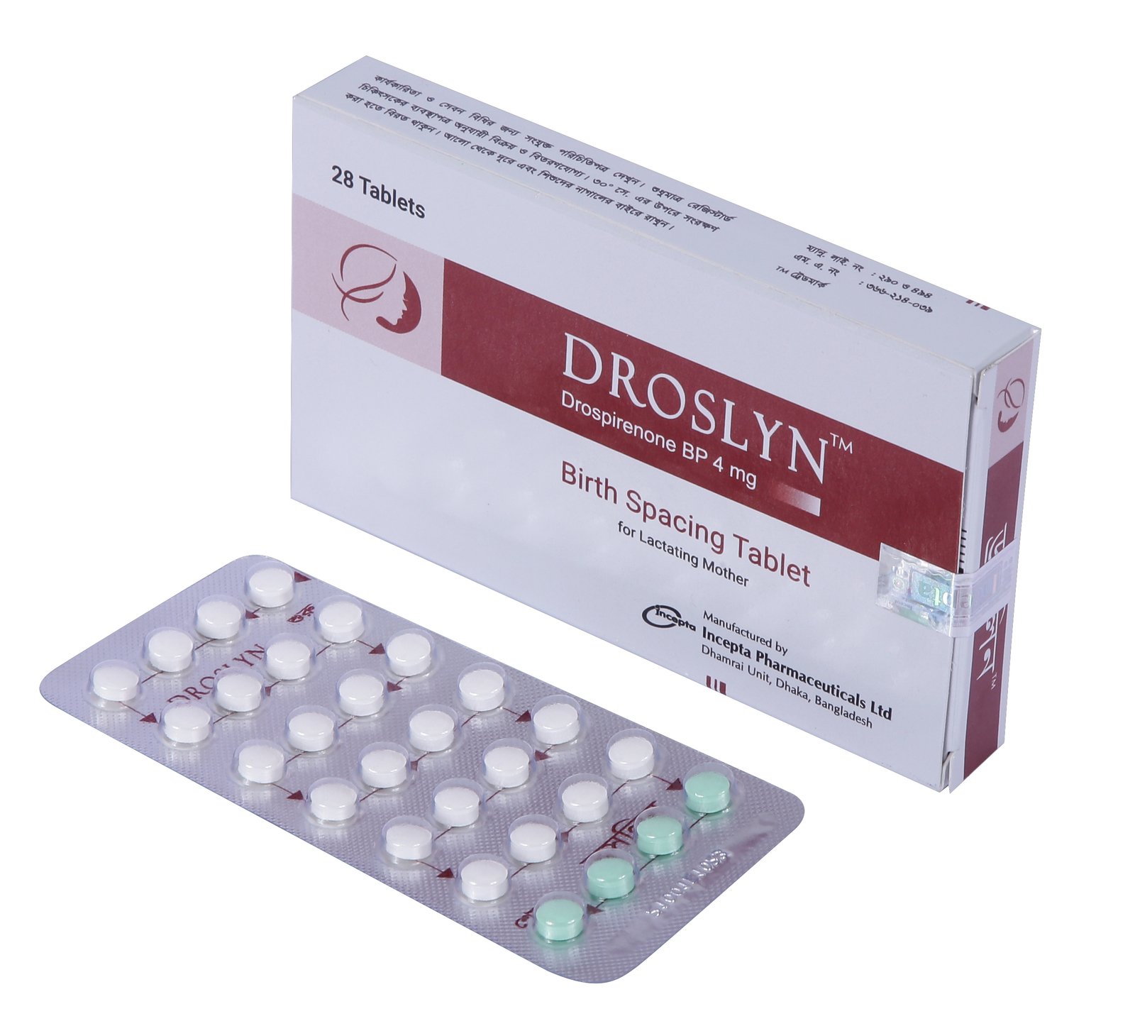 Droslyn 4 mg