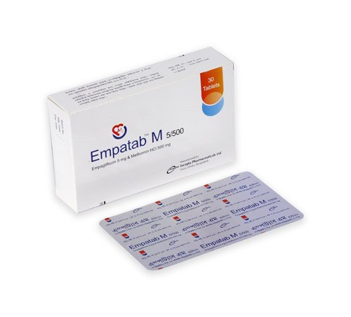 Empatab M 5 mg+500 mg
