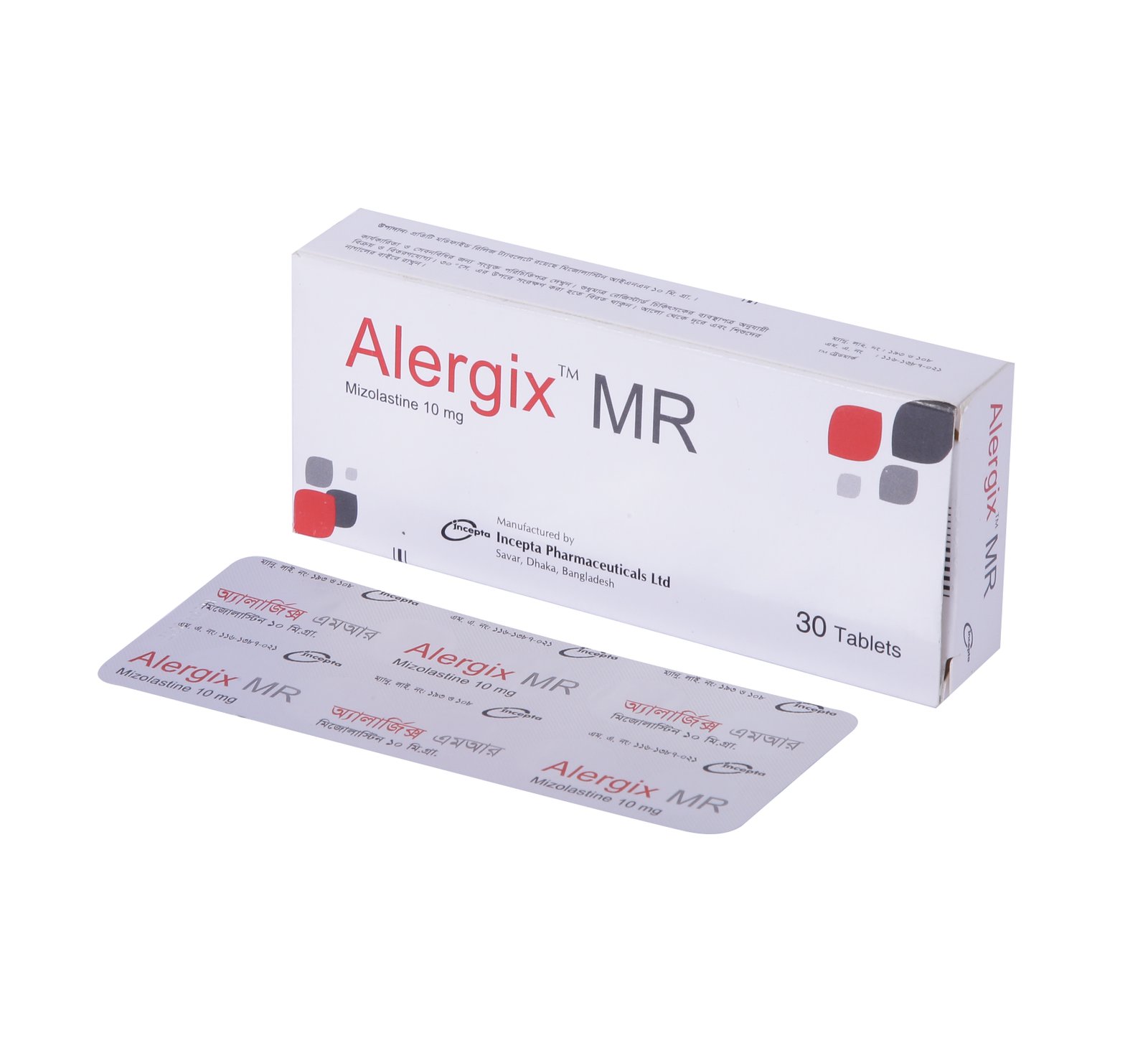 Alergix MR 10 mg