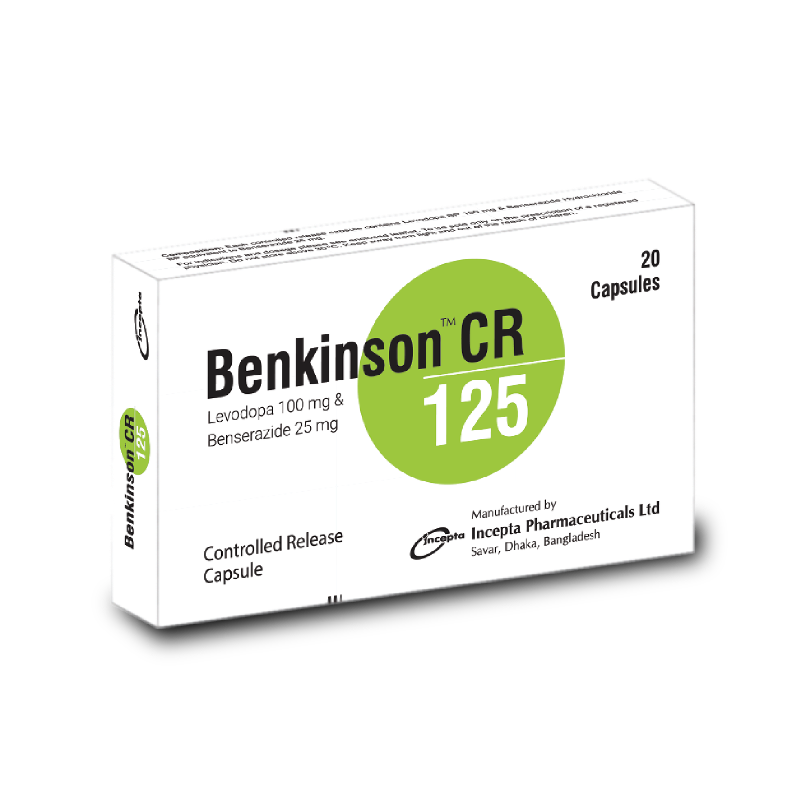 Benkinson 50 mg+12.5 mg