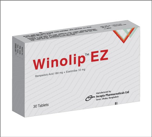Winolip EZ 180 mg + 10 mg