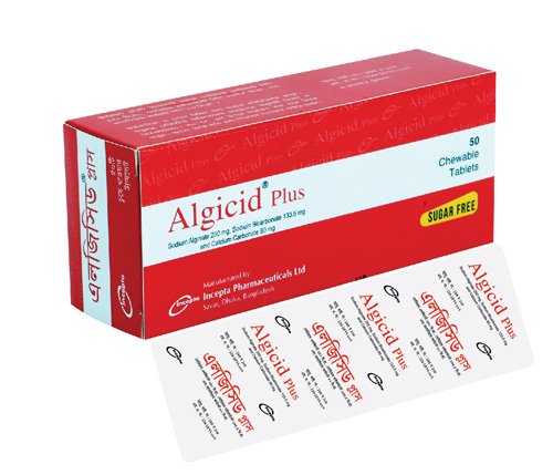 Algicid Plus (500 mg+267 mg+160 mg)/10 ml