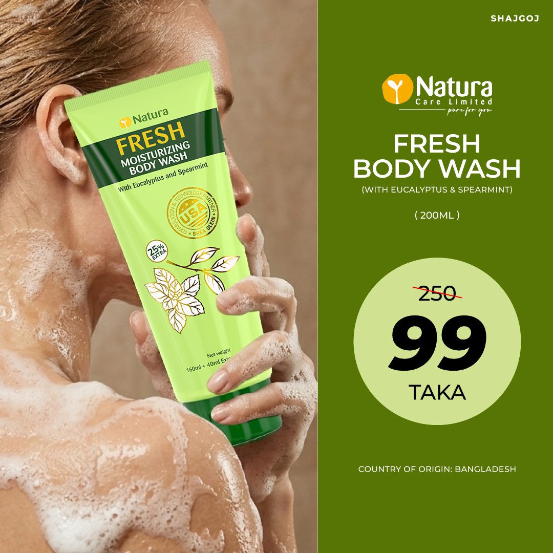 Natura Fresh Body Wash 200 ml