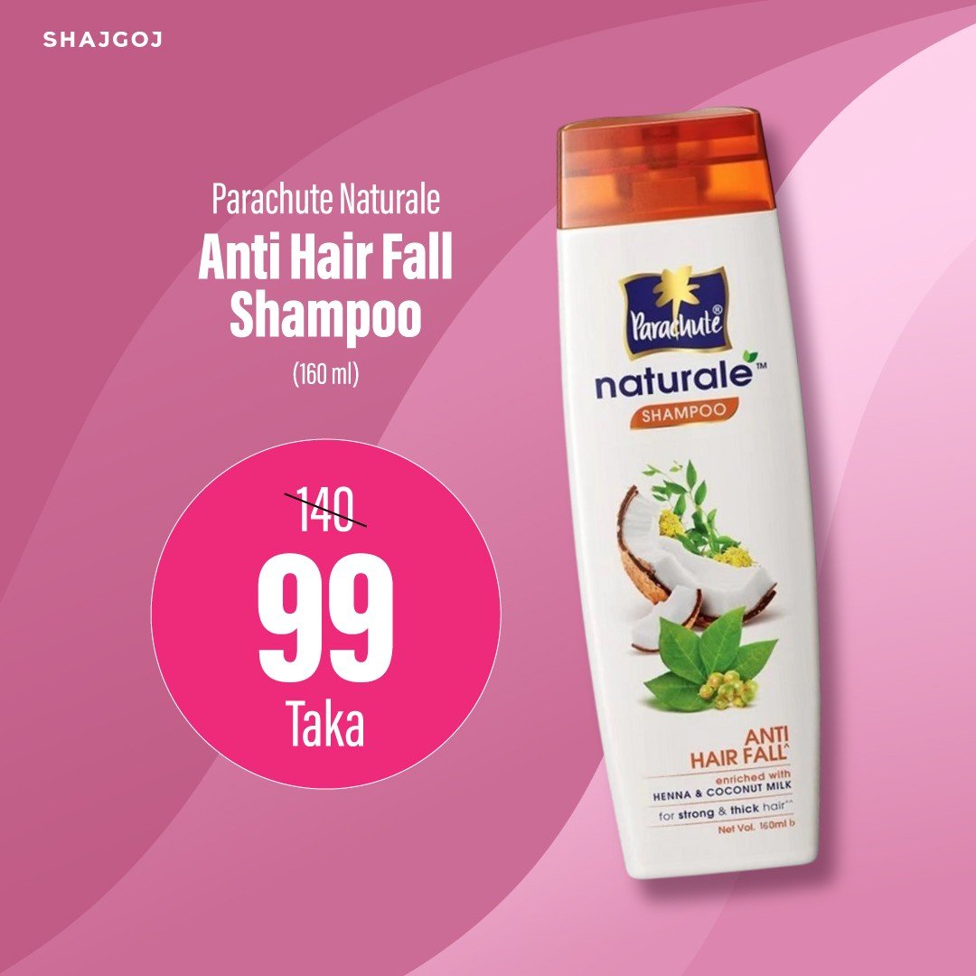 Parachute Naturale Shampoo Anti Hair Fall 160.0 ml