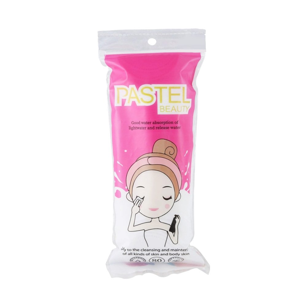 Pastel Beauty Cotton Pad 80 Pcs