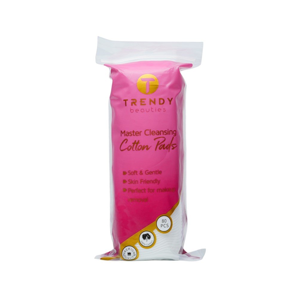 TRENDY Beauties Master Cleansing Cotton Pads - 80pcs