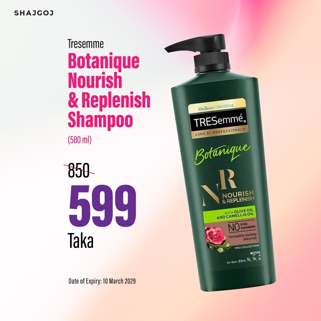 Tresemme Shampoo Botanique Nourish and Replenish