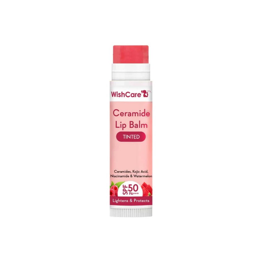 WishCare Ceramide Lip Balm with SPF 50 PA+++ (Tinted)