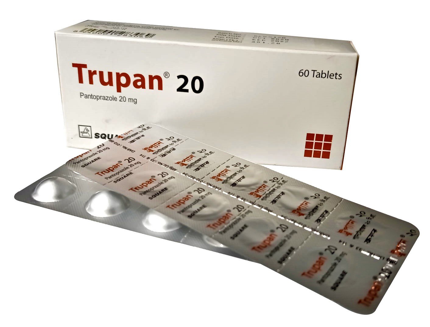 Trupan 40 mg/vial