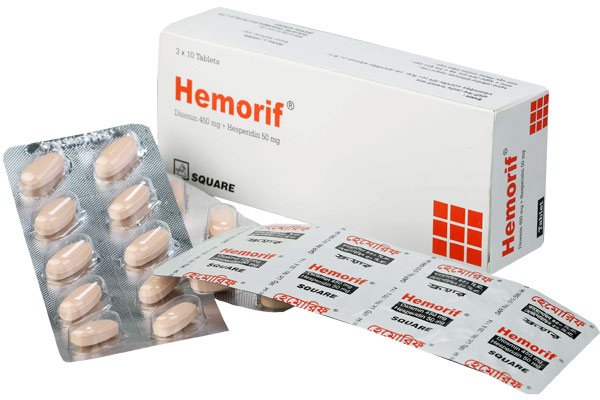 Hemorif 450 mg+50 mg