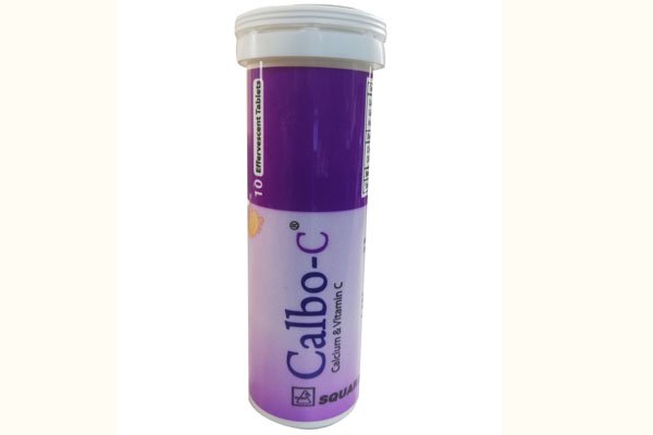 Calbo-C 1000 mg+327 mg (Conventional calcium)+500 mg
