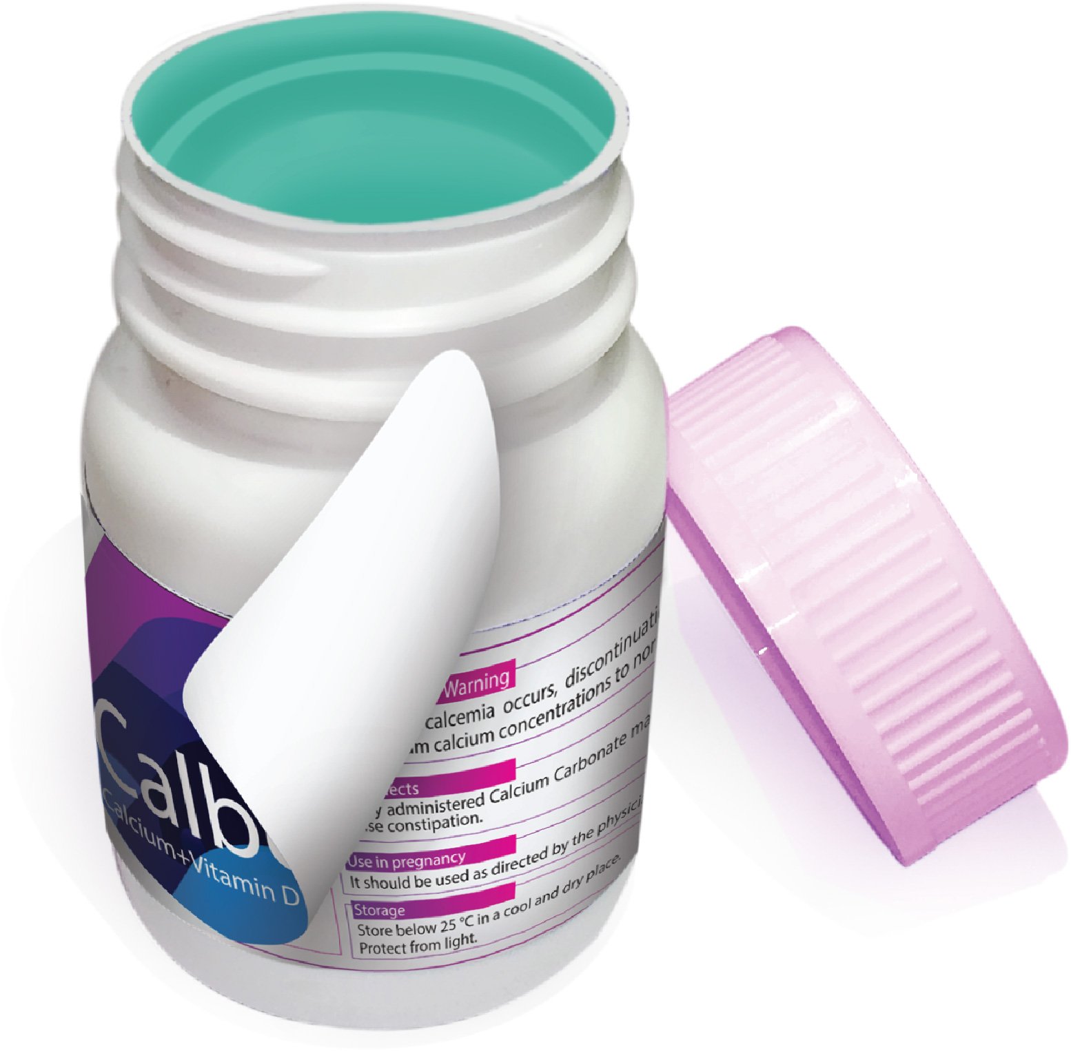 Calbo-D 500 mg+200 IU
